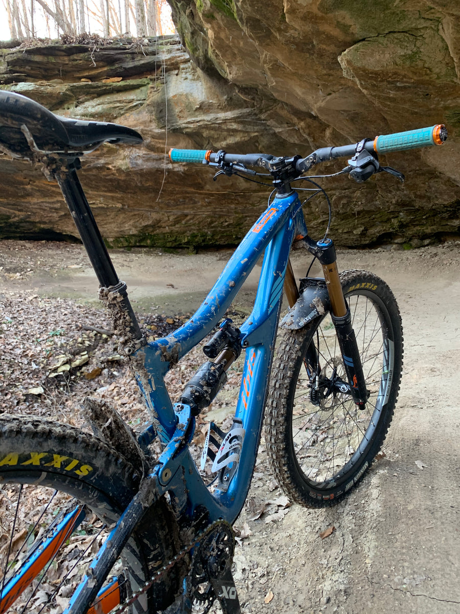 Ibis Ripmo rear fender and Chainstay protector – Saguaro Armor